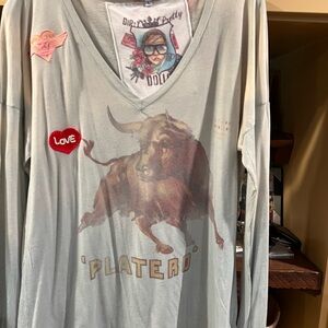 Dirty Pretty Dolls (Johnny Was) size L tunic